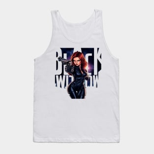 Black Widow Tank Top